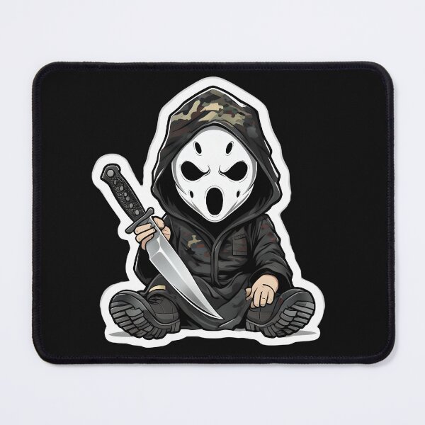 Item preview, Chill Masked | Cute Horror Streetwear Design designed and sold by GiftLore Studio.