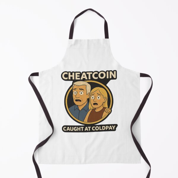 Item preview, CheatCoin Caught at Coldpay designed and sold by CheatGuiltWear.