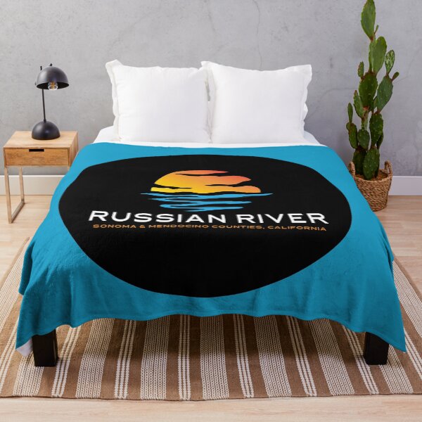 Item preview, Russian River California Design – Vintage Outdoors Vibes designed and sold by PIXEL POP DESIGNS - Beyond the Norm!.
