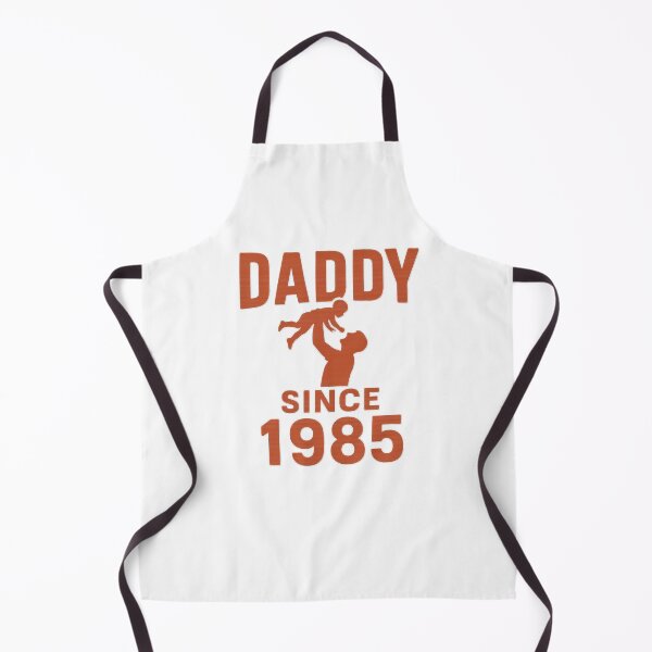 Item preview, Daddy Since 1985 Silhouette Father and Child Retro Tribute designed and sold by duke818.