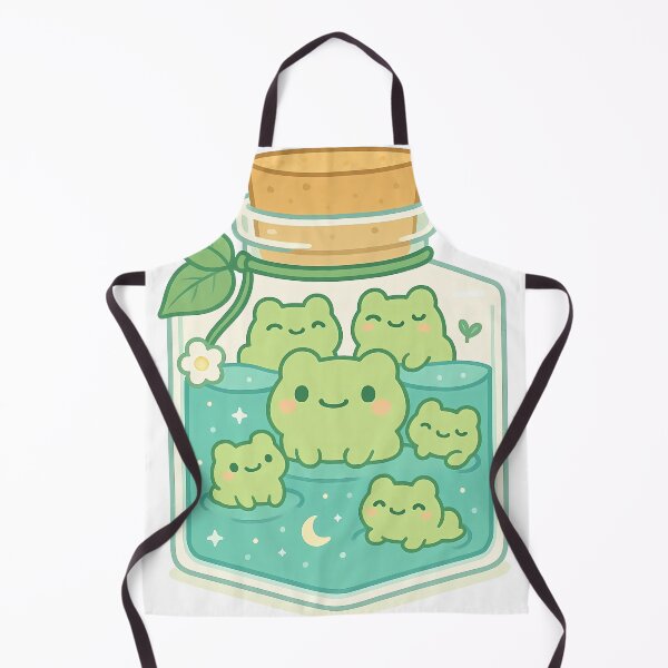 Item preview, Frog Friends in a Jar designed and sold by moodfrog-shop.