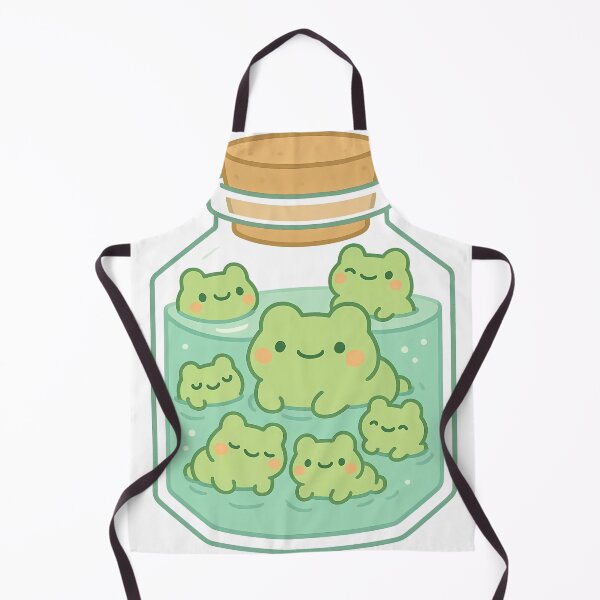 Item preview, Frog Friends in a Jar V2 designed and sold by moodfrog-shop.