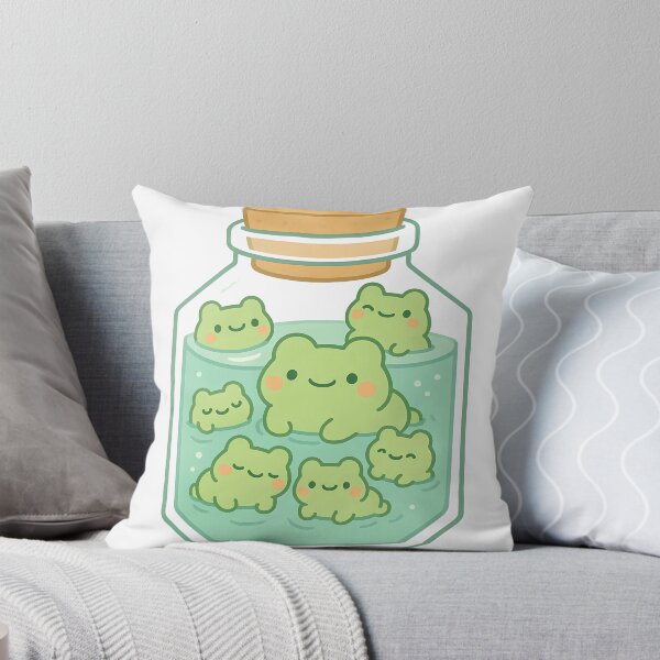 Item preview, Frog Friends in a Jar V2 designed and sold by moodfrog-shop.