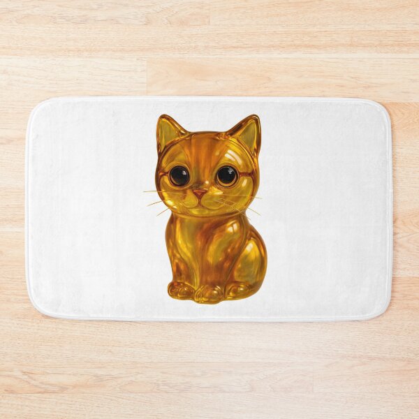 Item preview, Golden Cat - Elegant Transparent Digital Art Composition designed and sold by LittleCountess.