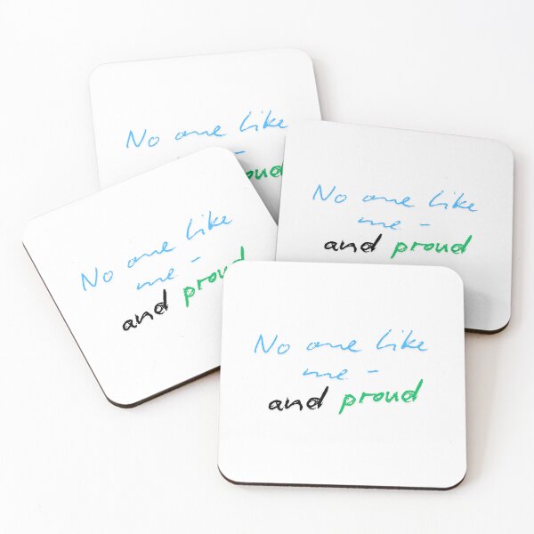 Item preview, No one like me - Self Love Quote designed and sold by Sara Designs.