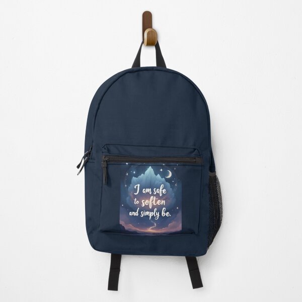 Item preview, I am safe to soften and simply be. Affirmation designed and sold by FlowCreate.