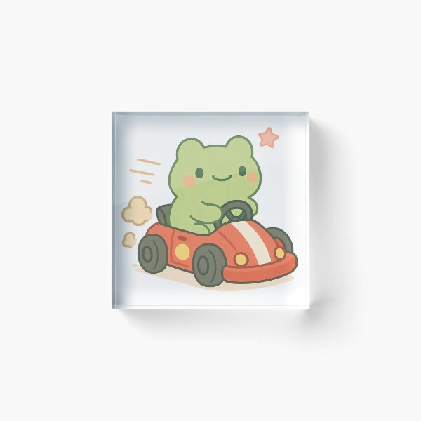 Item preview, Speedy Froggy Ride designed and sold by moodfrog-shop.