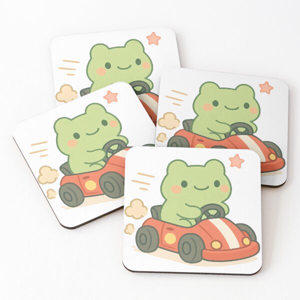 Item preview, Speedy Froggy Ride designed and sold by moodfrog-shop.