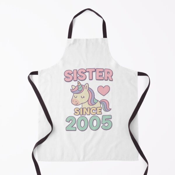 Item preview, Sister Since 2005 Cute Pastel Unicorn and Heart designed and sold by duke818.