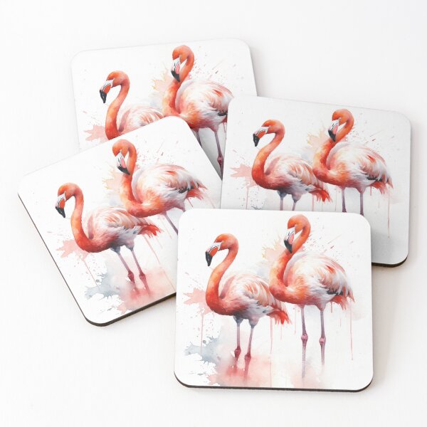 Item preview, Flamingo Whispers of Love designed and sold by naughty-raccoon.