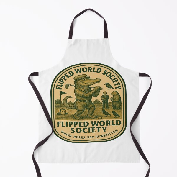 Item preview, "Flipped World Society – Official Brand Logo" designed and sold by Flipped World Society.