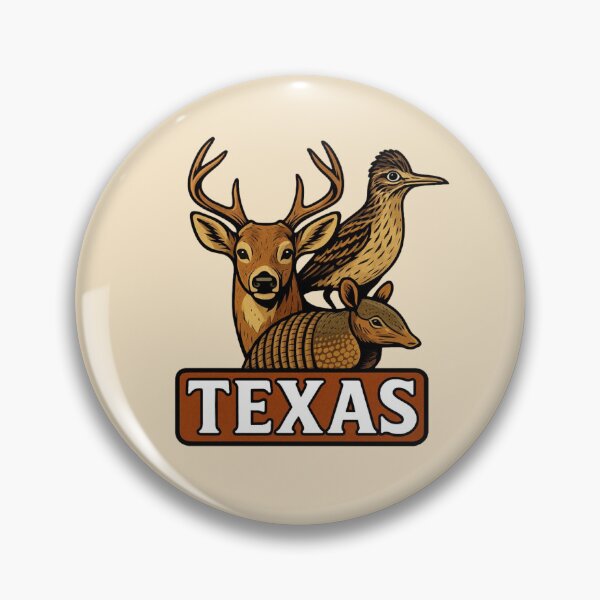 Item preview, Texas Wildlife Trio - Armadillo, Roadrunner & Jackrabbit designed and sold by Myra365Art.
