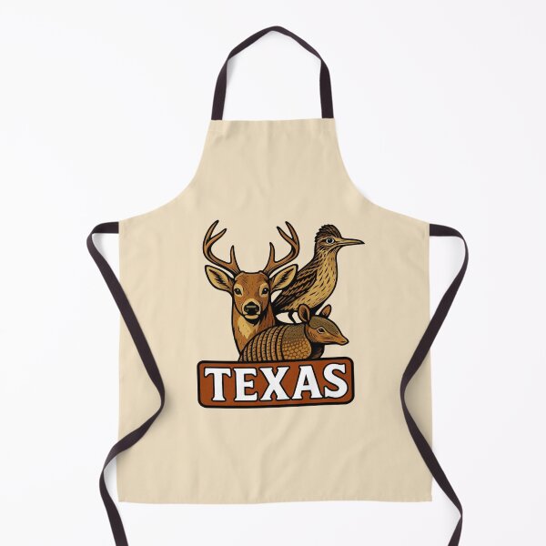Item preview, Texas Wildlife Trio - Armadillo, Roadrunner & Jackrabbit designed and sold by Myra365Art.