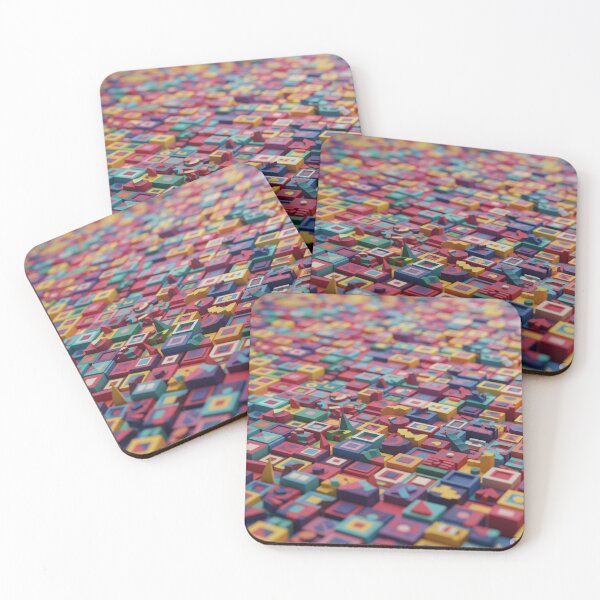 Item preview, Multicolored Geometric Pattern designed and sold by Minimaartwork.