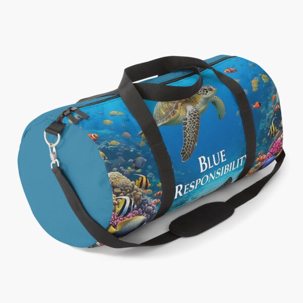 Item preview, Blue Responsibility - Ocean's Heart: Where Responsibility Meets Beauty designed and sold by ART-POD-PL.