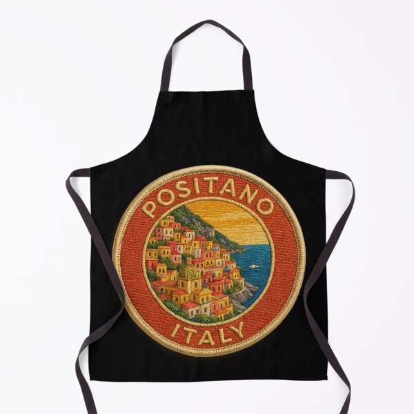 Item preview, Positano Panorama – Embroidered Escape Edition designed and sold by Girih.