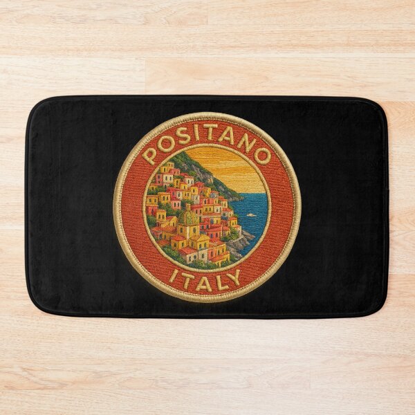Item preview, Positano Panorama – Embroidered Escape Edition designed and sold by Girih.