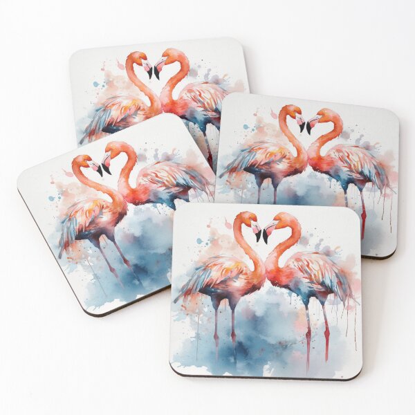 Item preview, Flamingo With Love designed and sold by naughty-raccoon.