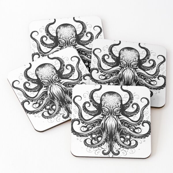Item preview, Mystic Kraken - Intricate Tentacle Art designed and sold by Pixel-Up.