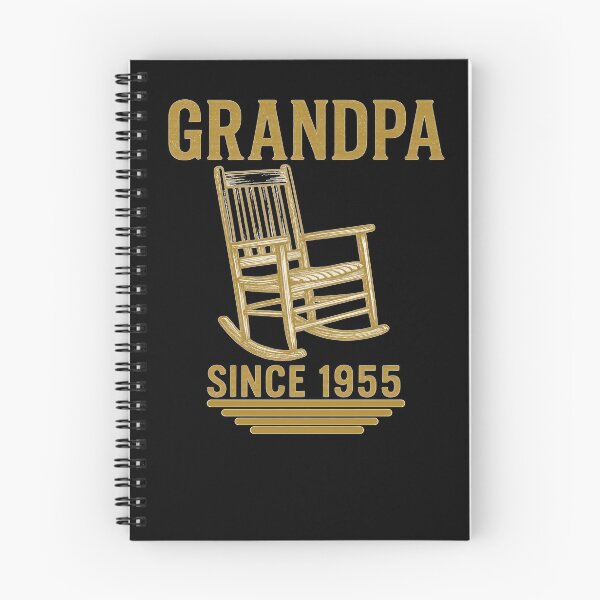 Item preview, Grandpa Since 1955 Vintage Rocking Chair and Pipe Retro designed and sold by duke818.