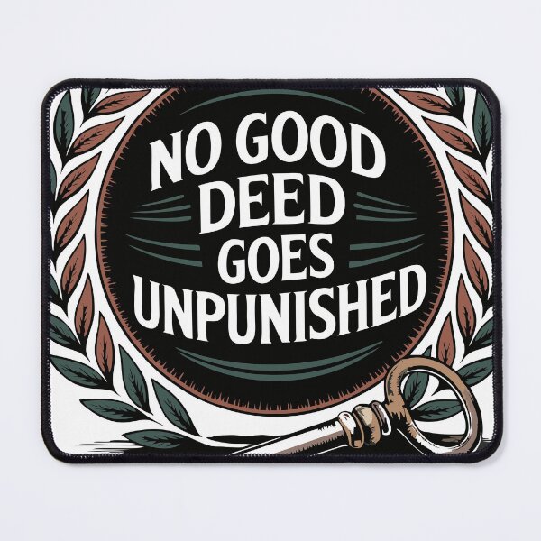 Item preview, No Good Deed Goes Unpunished designed and sold by NoGoodDeeds.
