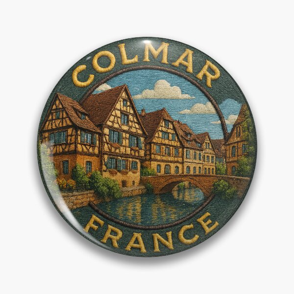 Item preview, Colmar Charm – Embroidered Escape Edition designed and sold by Girih.