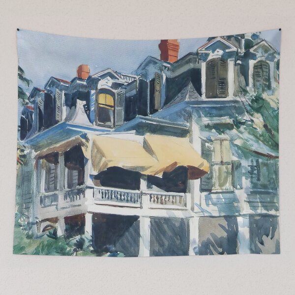 Item preview,  the mansard roof 1923 Edward Hopper  designed and sold by TeeARTHY.
