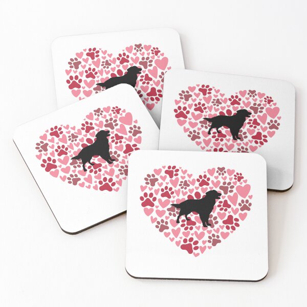 Item preview, Heartfelt Dog Lover Heart Design, Labrador designed and sold by GoldPixelQueen.