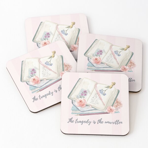 Item preview, Books/The tragedy is the unwritten  designed and sold by Awe-And-Charm.