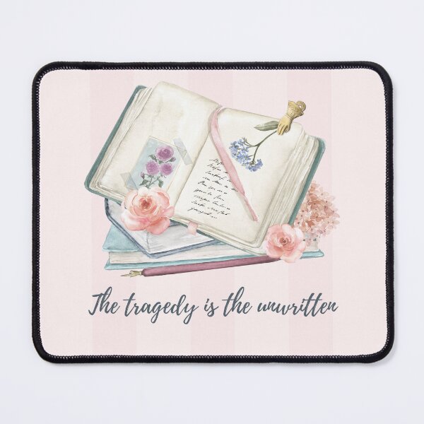 Item preview, Books/The tragedy is the unwritten designed and sold by Awe-And-Charm.