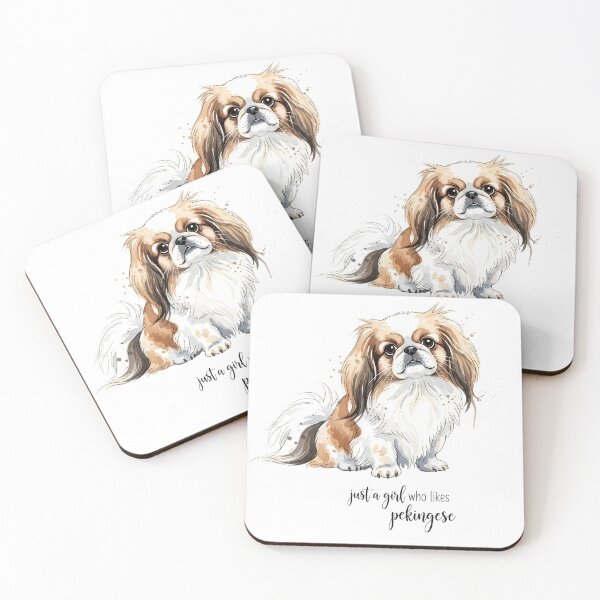 Item preview, Just a Girl Who Likes Pekingese designed and sold by Joyful-Park.