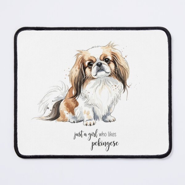 Item preview, Just a Girl Who Likes Pekingese designed and sold by Joyful-Park.