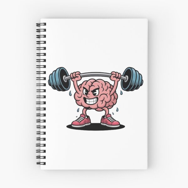 Item preview, Brain Power in Action – Strong Mind Cartoon designed and sold by FugitiveLJ27.