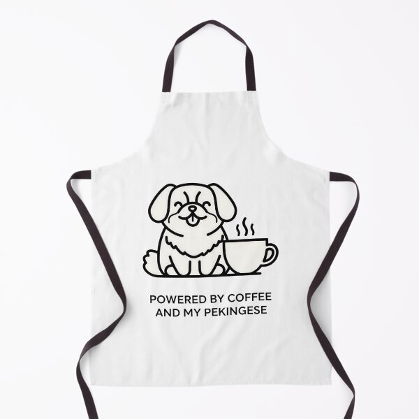 Item preview, Powered by Coffee and My Pekingese designed and sold by Joyful-Park.