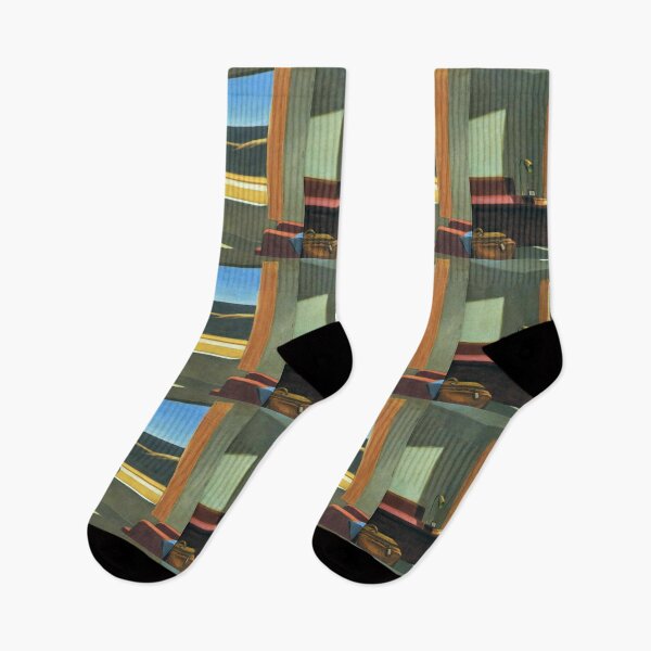 Item preview,  western motel Edward Hopper  designed and sold by TeeARTHY.