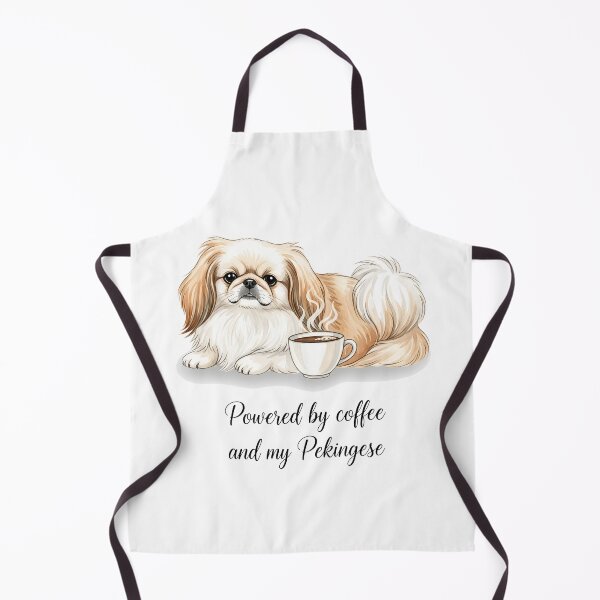 Item preview, Powered by Coffee and My Pekingese - Cute Dog designed and sold by Joyful-Park.