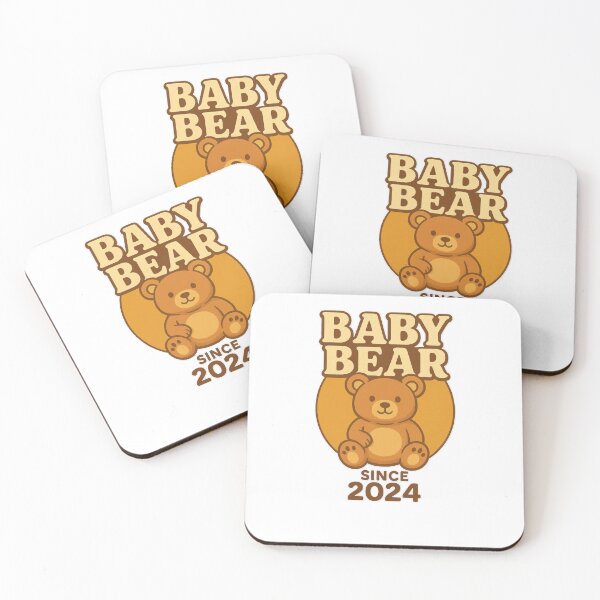 Item preview, Baby Bear Since 2024 Cute Brown Teddy Bear Nursery designed and sold by duke818.