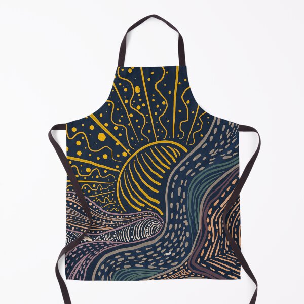Item preview, Blue digital watercolor painting abstract wall paper designed and sold by tenkenryujin.