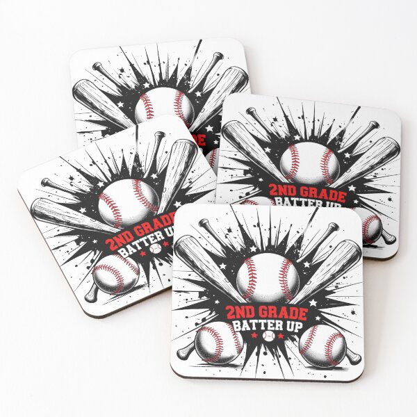 Item preview, back to school 2ND GRADE BATTER up BASEBALL FIRST DAY designed and sold by jackoslimited.
