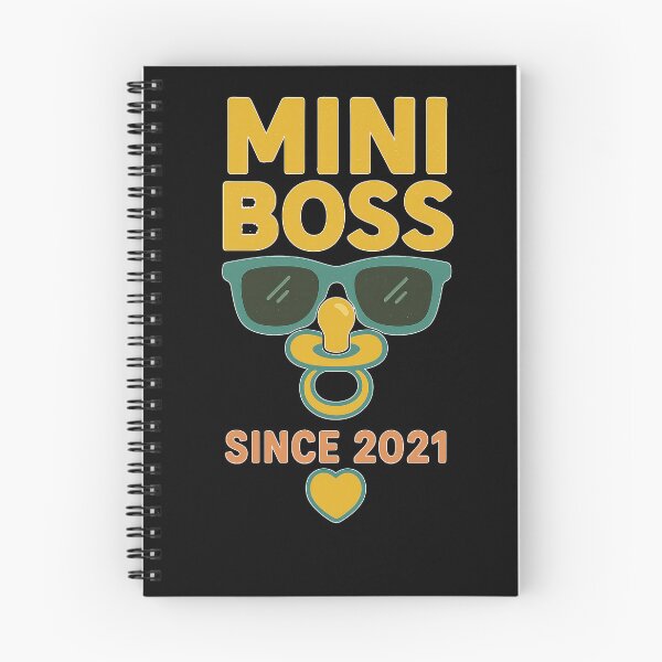 Item preview, Mini Boss Since 2021 Funny Baby Pacifier and Shades Cool Kid designed and sold by duke818.
