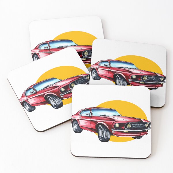 Item preview, Red Classic Mustang designed and sold by Natasha2025.