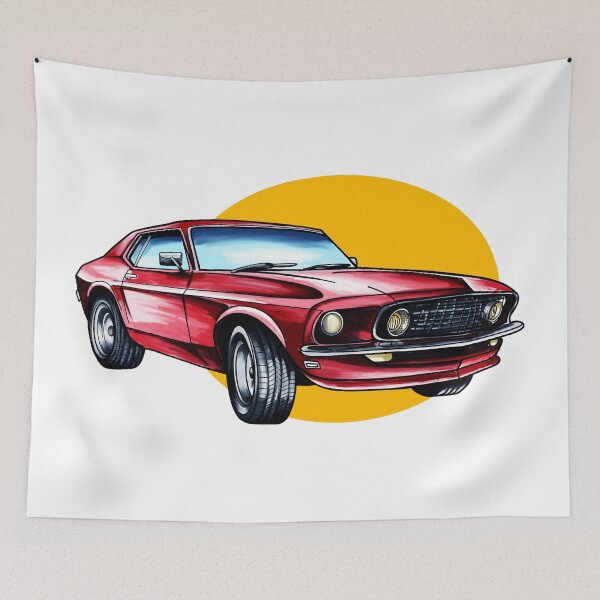 Item preview, Red Classic Mustang designed and sold by Natasha2025.