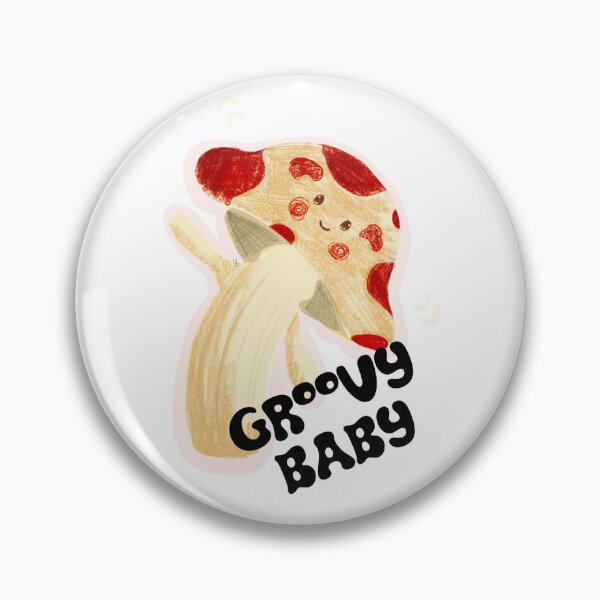 Item preview, Groovy Baby Mushroom Art Print designed and sold by Suntee78.