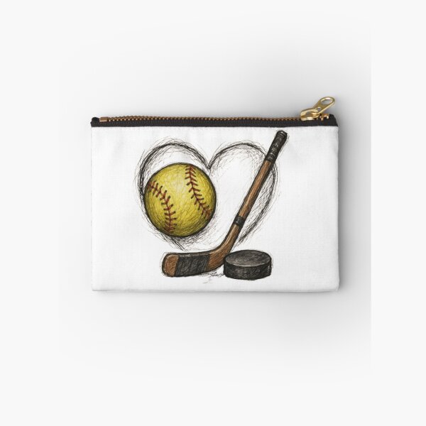 Item preview, Softball & Hockey Love designed and sold by Oops I'm Expressive.
