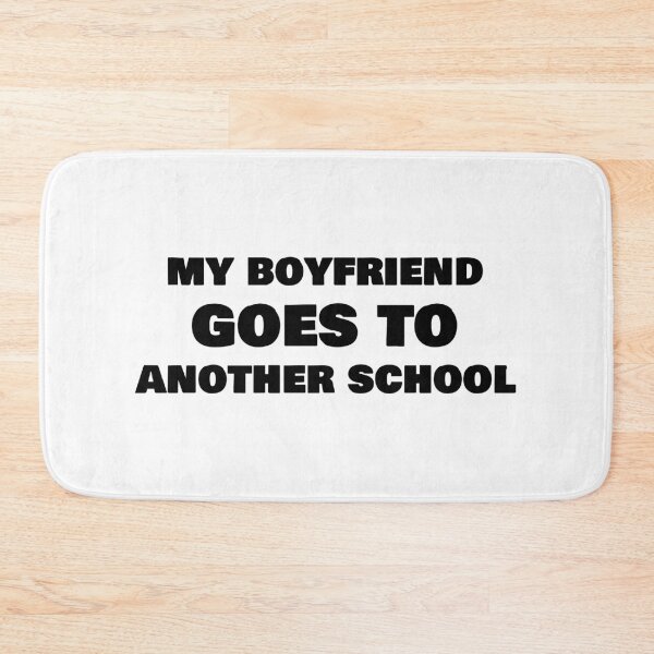 Item preview, My Boyfriend Goes to Another School – Funny Couple Matching Outfit designed and sold by EmeraldeaArt.