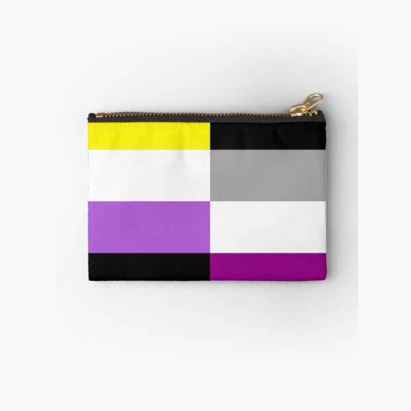 Item preview, Nonbinary Asexual Dual Pride Flag designed and sold by Epic Love Designs.