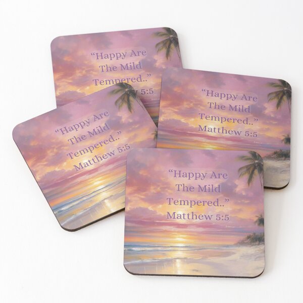 Item preview, Happy Are The Mild Tempered designed and sold by IvaRenee.