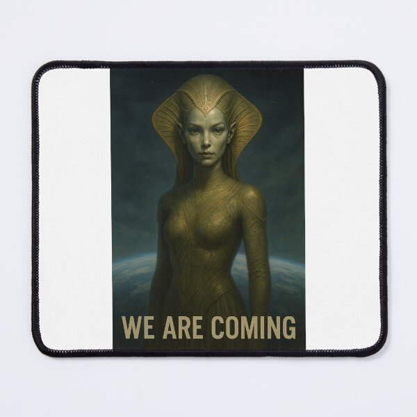 Item preview, Alien Goddess of 2025 – We Are Coming designed and sold by Elham Bazyar.
