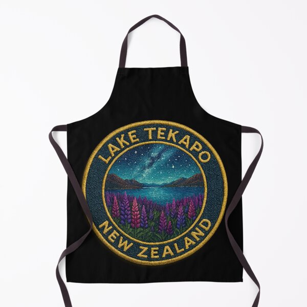 Item preview, Lake Tekapo Nights – Embroidered Escape Edition designed and sold by Girih.