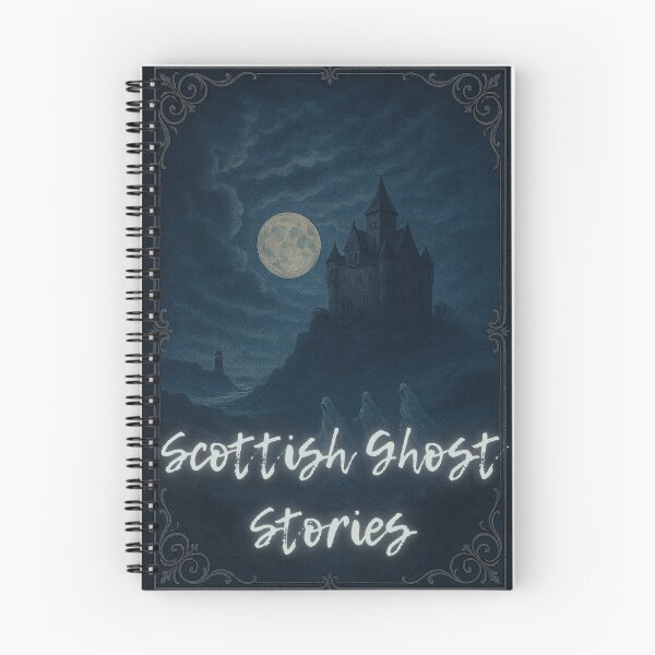 Item preview, Scottish Ghost Stories Notebook cover designed and sold by theactivitycont.